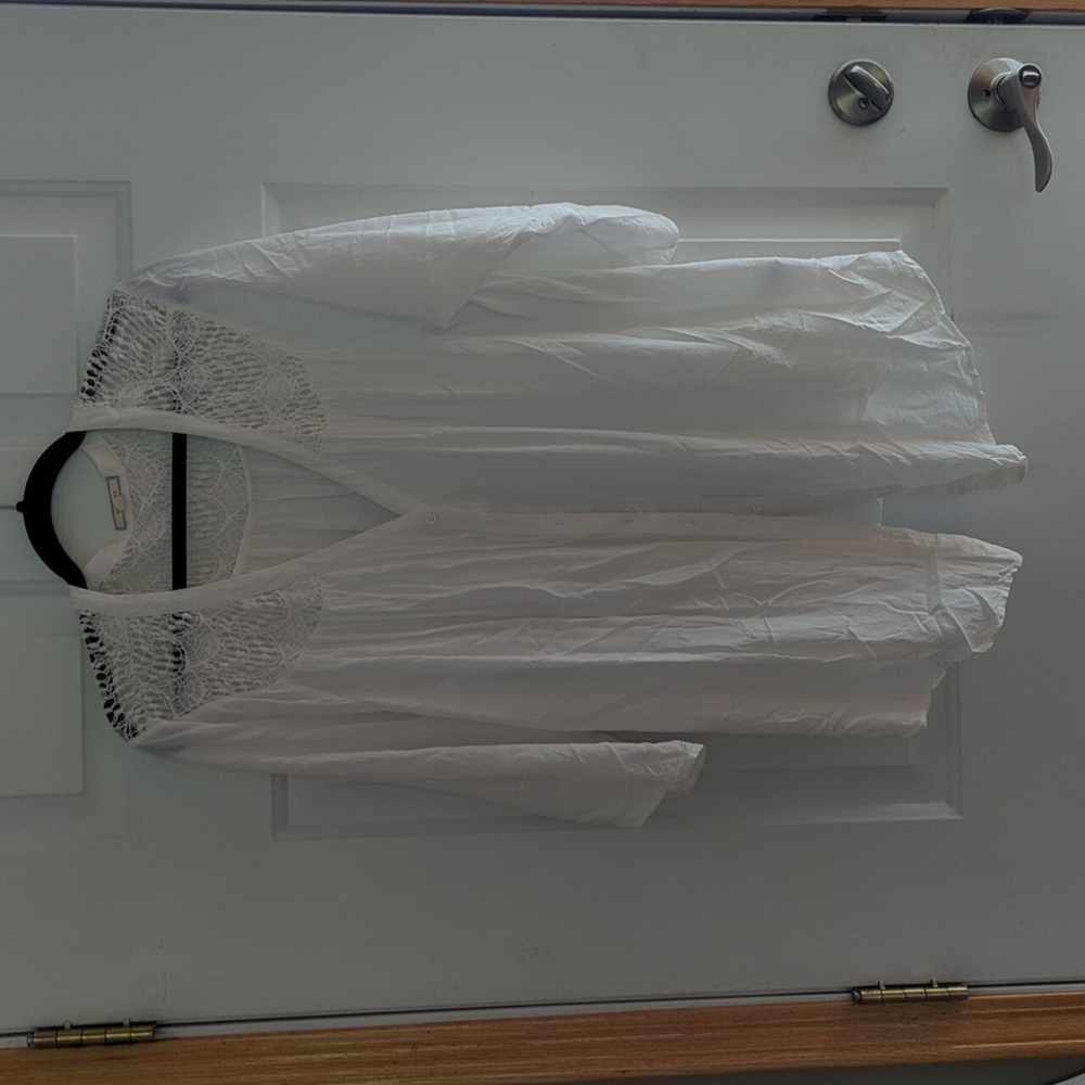 Pleione Button Down Blouse